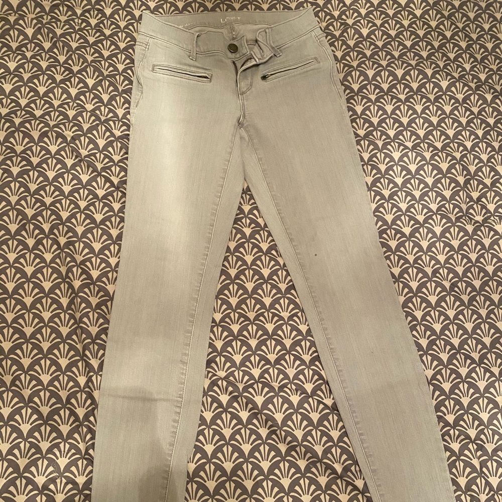Grey/Blue Size 2 Skinny Jeans